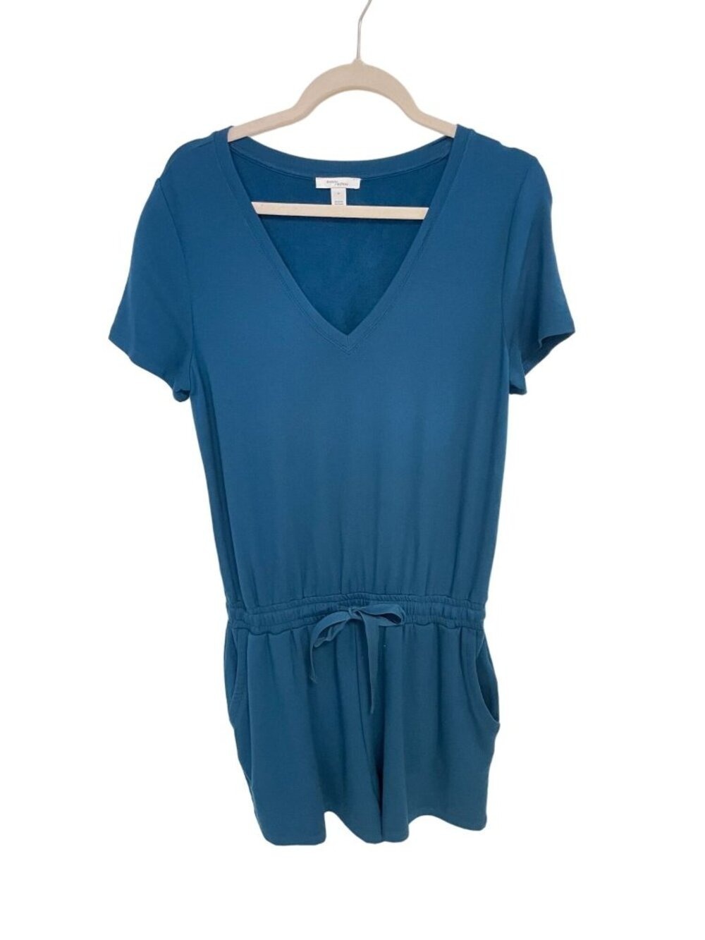 Daily Ritual Women's Romper Shorts one Piece Sleeveless Size Medium